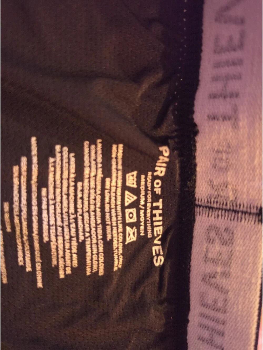 Pair Of Thieves Men's Super Fit / Soft Boxer Briefs Black Medium 1Pk